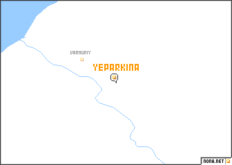 map of Yeparkina
