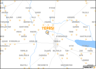 map of Yepasi