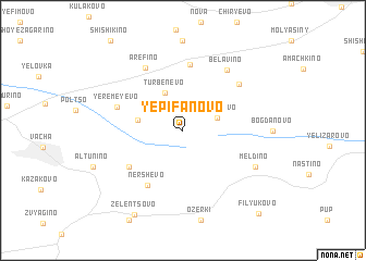 map of Yepifanovo