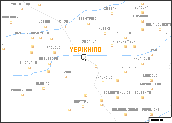 map of Yepikhino