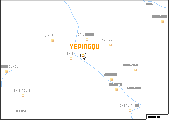 map of Yepingqu