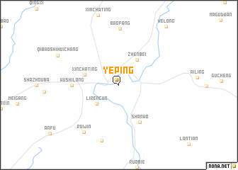 map of Yeping