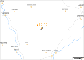 map of Yeping
