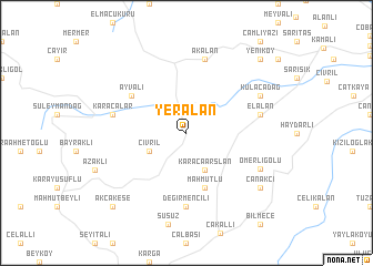 map of Yeralan