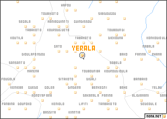 map of Yérala