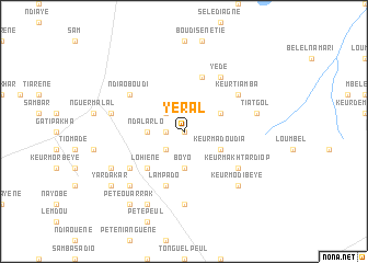 map of Yéral