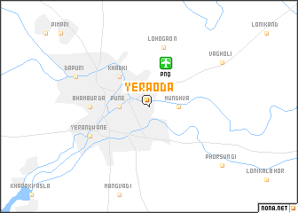 map of Yeraoda