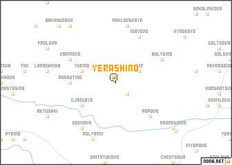 map of Yerashino