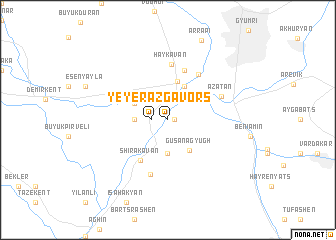 map of Yerazgavors