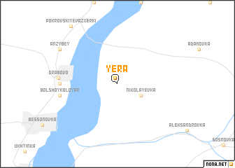 map of Yëra