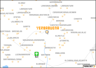 map of Yerbabuena