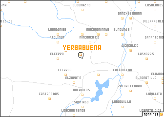 map of Yerbabuena