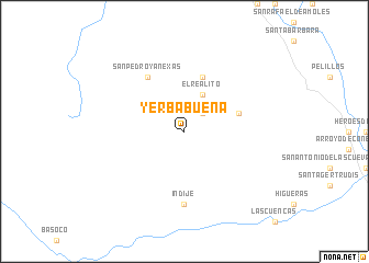 map of Yerbabuena