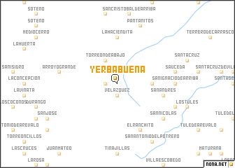 map of Yerbabuena