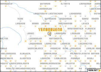 map of Yerba Buena