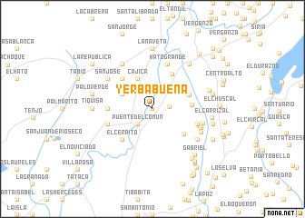 map of Yerbabuena