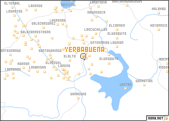 map of Yerbabuena