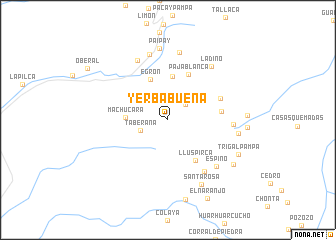 map of Yerbabuena