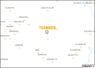 map of Yerbanís