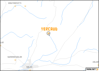 map of Yercaud