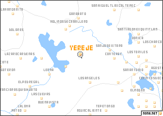 map of Yereje