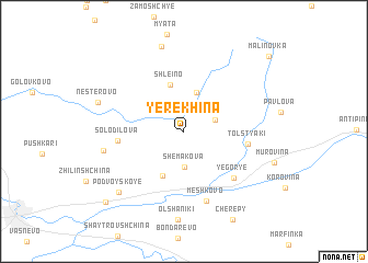 map of Yerekhina