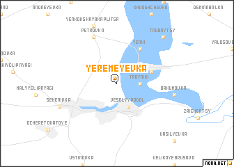 map of Yeremeyevka