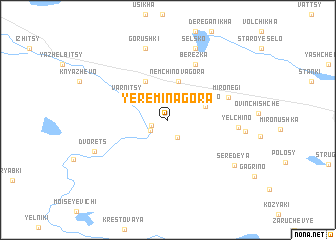 map of Yerëmina Gora