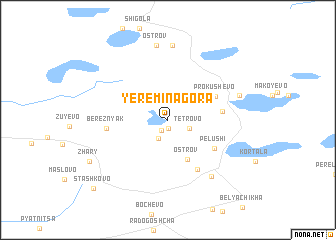 map of Yerëmina Gora