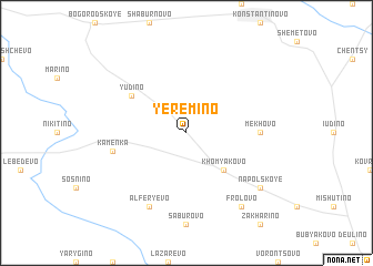 map of Yerëmino