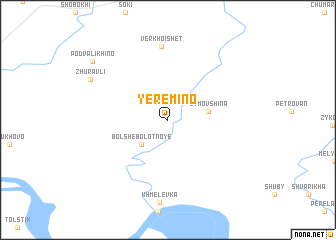 map of Yerëmìno