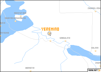 map of Yerëmino