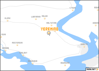 map of Yerëmino