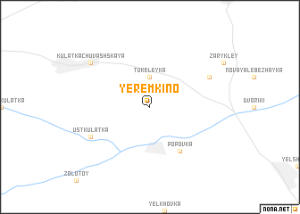 map of Yerëmkino