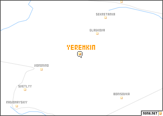 map of Yerëmkin