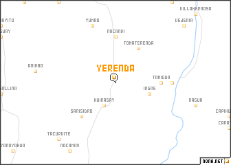 map of Yerenda