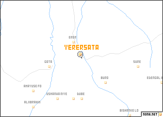 map of Yerer Sata