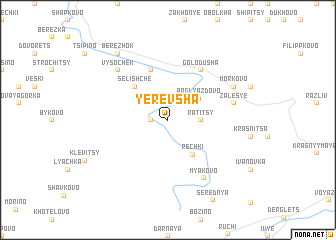 map of Yerevsha