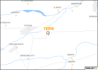 map of (( Yerik ))