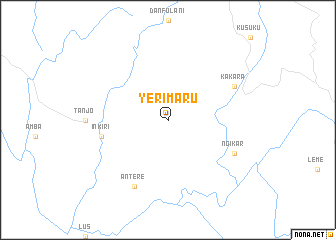 map of Yerimaru