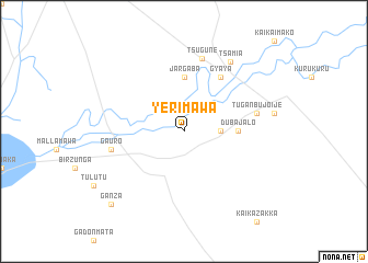map of Yerimawa