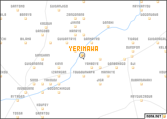 map of Yérima Wa