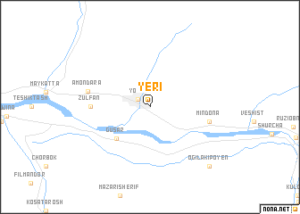 map of Yëri