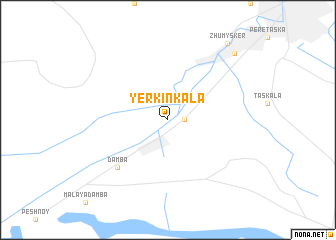 map of Yerkinkala