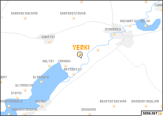 map of Yerki