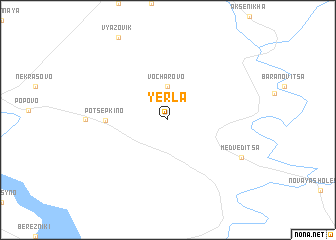 map of Yerla