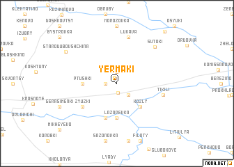 map of Yermaki