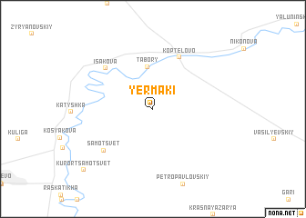 map of Yermaki