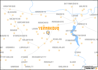 map of Yermakovo