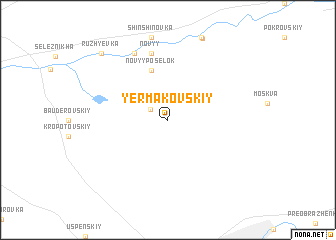 map of Yermakovskiy